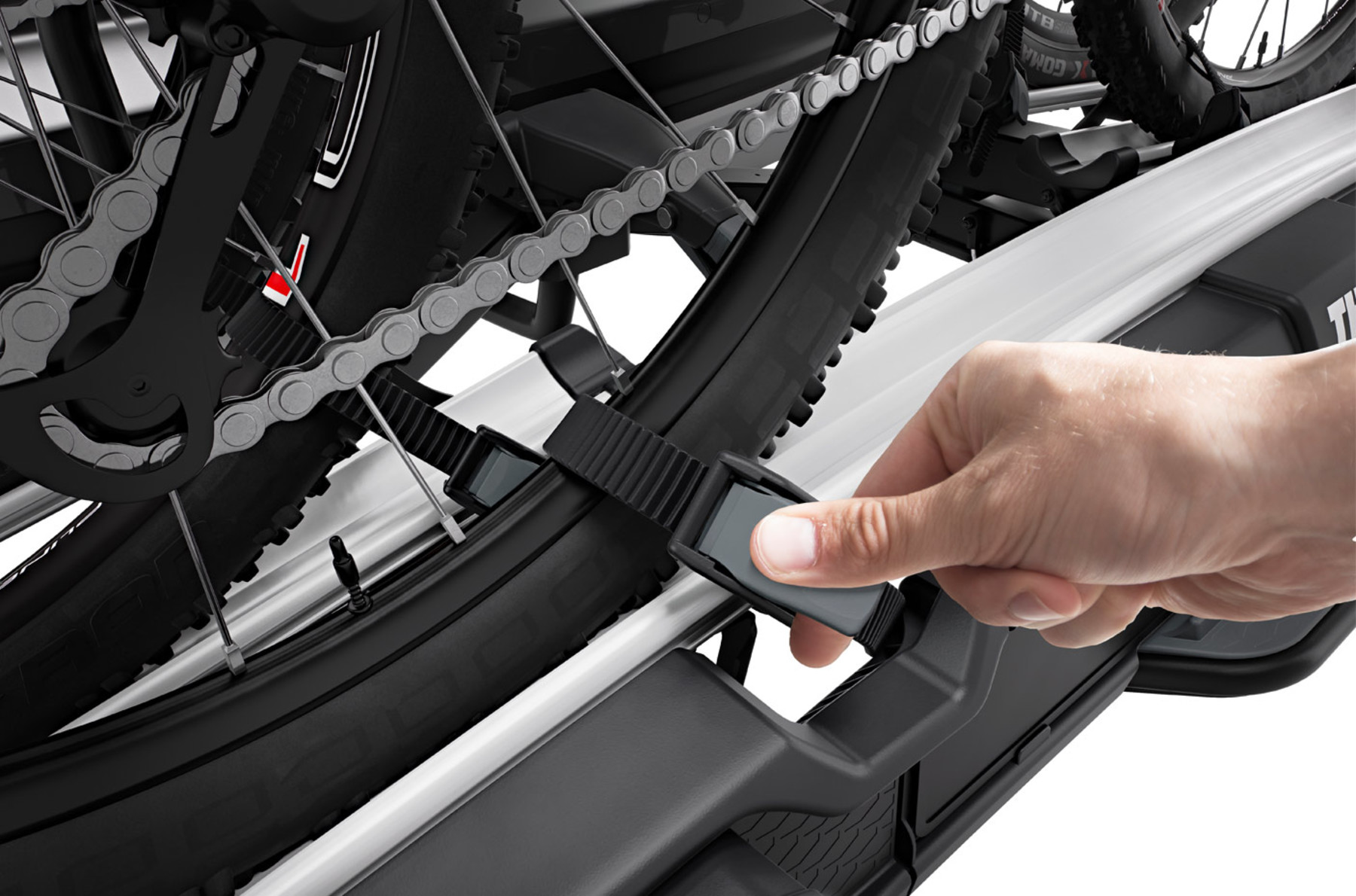 Βάση Ποδηλάτου Για Κοτσαδόρο Με Φώτα Thule VeloSpace XT 939 (3 Ποδήλατα) [13 pin]